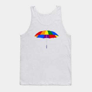 Adorable colorful umbrella Tank Top
